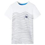 vidaXL Kindershirt 92 ecru, Verzenden, Nieuw