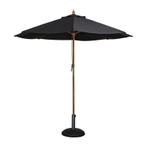 Bolero ronde parasol zwart 3m, Verzenden, Nieuw in verpakking