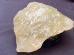 Libisch woestijnglas Ruw - Hoogte: 11 cm - Breedte: 9 cm -, Verzamelen, Mineralen en Fossielen