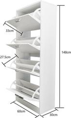 2dekans | VDD - Schoenenkast - 30x60x148 - Kleur: -, Ophalen of Verzenden, Zo goed als nieuw