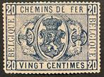 België 1879/1882 - Spoorwegzegel Rijkswapen - 1e emissie -, Gestempeld
