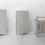 Badkamerkast wandgemonteerd 32x20x67 cm betongrijs (Kasten), Huis en Inrichting, Complete inboedels, Verzenden