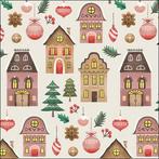 Ambiente - Lunch servetten - Christmas at home cream, Huis en Inrichting, Nieuw