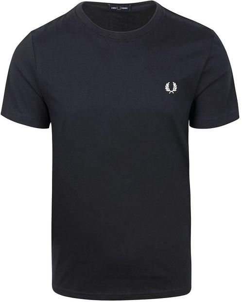 Fred Perry T-Shirt Navy 608 maat XXL Heren, Kleding | Heren, T-shirts, Blauw, Nieuw, Overige maten, Verzenden