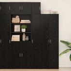 vidaXL Wandkast Zwart eiken 30 x 42.5 x 40 cm Bewerkt hout, Huis en Inrichting, Minder dan 50 cm, Verzenden, Nieuw, Minder dan 100 cm