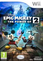 Wii Epic Mickey 2: The Power of Two, Spelcomputers en Games, Zo goed als nieuw, Verzenden