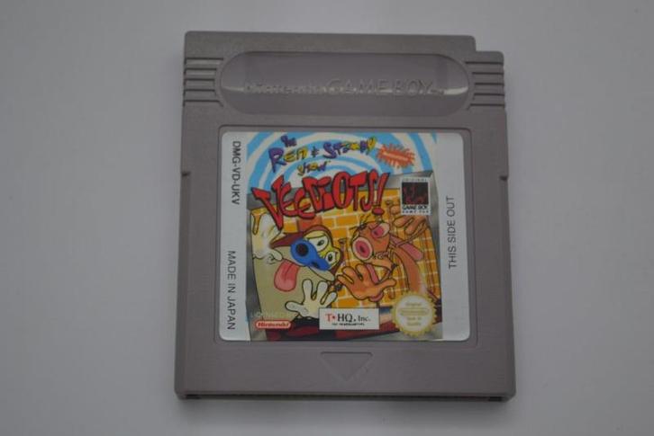 The Ren & Stimpy Show - Veediots! (GB UKV), Spelcomputers en Games, Games | Nintendo Game Boy, Zo goed als nieuw, Verzenden