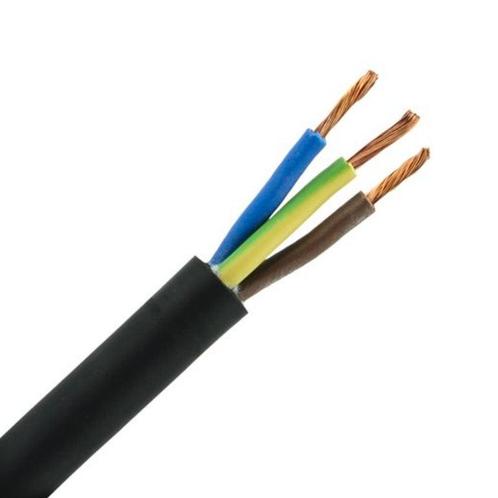 Flexibele H05VV-F Kabel | 3 x 1 mm2 aders | VMVL, Doe-het-zelf en Verbouw, Elektra en Kabels, Nieuw, Ophalen of Verzenden