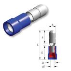 Tirex automotive Rondstekker BLAUW 5 mm geïsoleerd,, Auto diversen, Ophalen of Verzenden, Nieuw