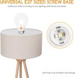 Vloerlamp - Staande lamp - 143 cm - Wit - Aigostar, Huis en Inrichting, Verzenden, Nieuw