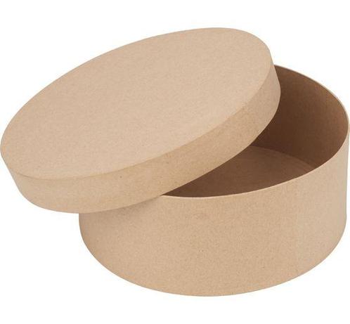 Bloemendoos ronde doos, Ø 19 cm Papiermache Bloemendozen, Huis en Inrichting, Woonaccessoires | Kunstplanten en Kunstbloemen, Nieuw