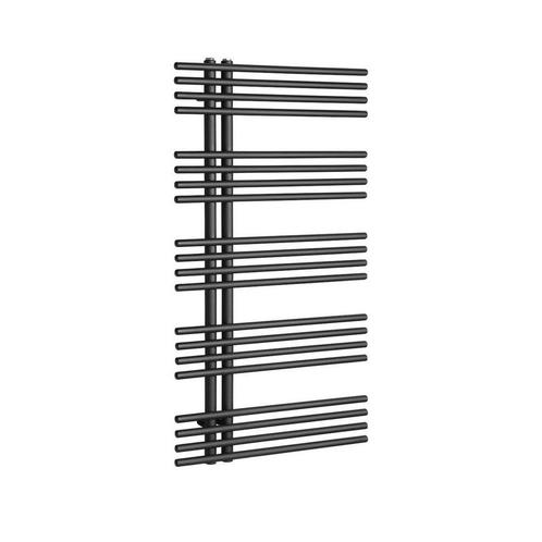 Designradiator Sapho Nympha Recht 60x112.2 cm 354W Antraciet, Doe-het-zelf en Verbouw, Sanitair, Overige typen, Nieuw, Ophalen of Verzenden