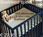 Boxkleed WOL 100% Merino wol Speelkleed 100cm x 80cm  €29,95, Kinderen en Baby's, Nieuw, Ophalen of Verzenden