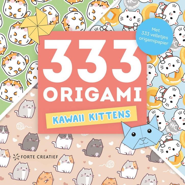 333 Origami Kawaii Kittens (9789000398324), Boeken, Hobby en Vrije tijd, Nieuw, Verzenden