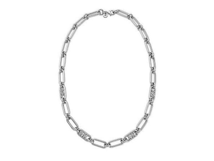 Michael Kors Statement - Halsketting - Platina Verguld, Kleding | Dames, Overige Dameskleding, Nieuw, Verzenden