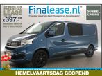 Fiat Talento 2.0 MultiJet L2H1 SX DC 5Pers 170PK AUT €397pm, Automaat, Blauw, Diesel, Nieuw