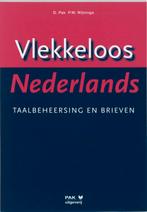 Vlekkeloos Nederlands Taalbeheersing en brieven taalniveau, Gelezen, D. Pak, P.W. Wijninga, Verzenden