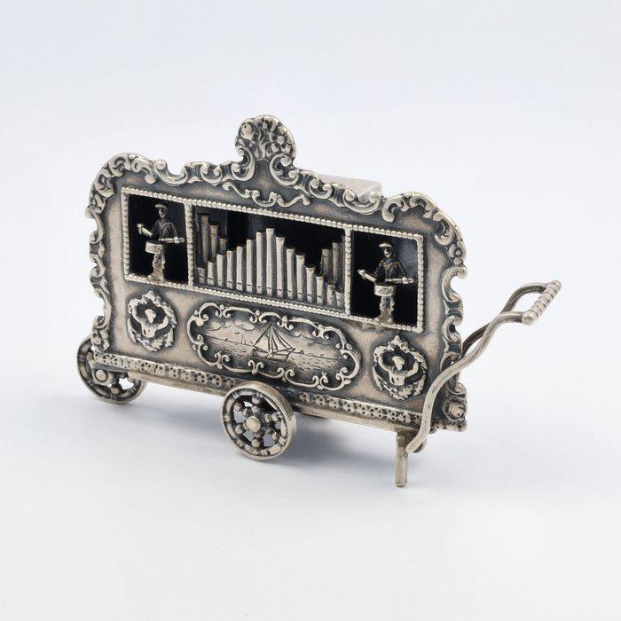 Argentor - Draaiorgel Groot model - Miniatuur figuur -, Antiek en Kunst, Antiek | Goud en Zilver