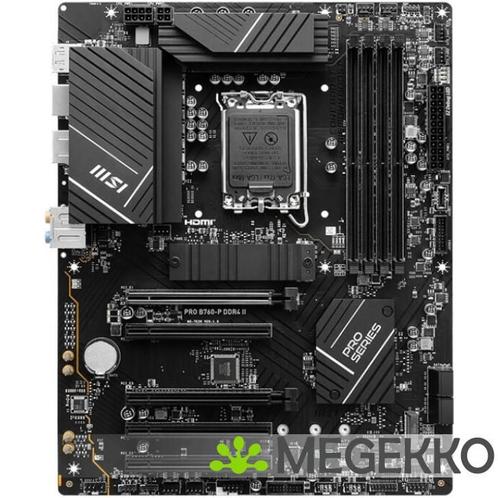 MSI PRO B760-P DDR4 II, Computers en Software, Moederborden, Nieuw, Verzenden