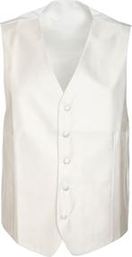 Suitable Trouwgilet V-Design Off-White maat 54 Heren, Kleding | Heren, Trouwkleding en Trouwaccessoires, Verzenden, Nieuw, Suitable