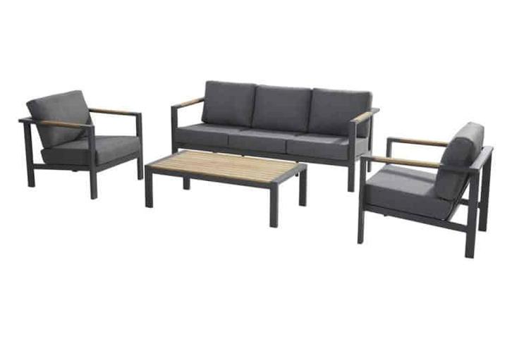4 Seasons - Outdoor lounge  set : Ginger  € 1299,- Sale, Tuin en Terras, Tuinsets en Loungesets, Bank, 5 zitplaatsen, Nieuw, Aluminium