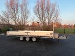 Hulco Meddax Plateauwagen 5 x 2 meter 3 asser nieuwe banden!, Ophalen, Gebruikt