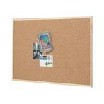 Kurk prikbord - houten lijst - 100 x 150 cm, Nieuw, Ophalen of Verzenden