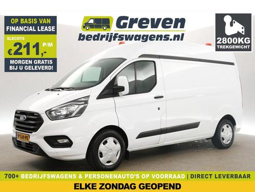 Ford Transit Custom 320 2.0 TDCI L2H2 2800KG Trekgew. €211pm, Auto's, Bestelauto's, Handgeschakeld, Diesel, Wit, Ford, Verzenden