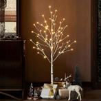 Kerstboom met LED - 90cm - 60 LEDs - Warm wit - Wit, Diversen, Kerst, Ophalen of Verzenden, Nieuw