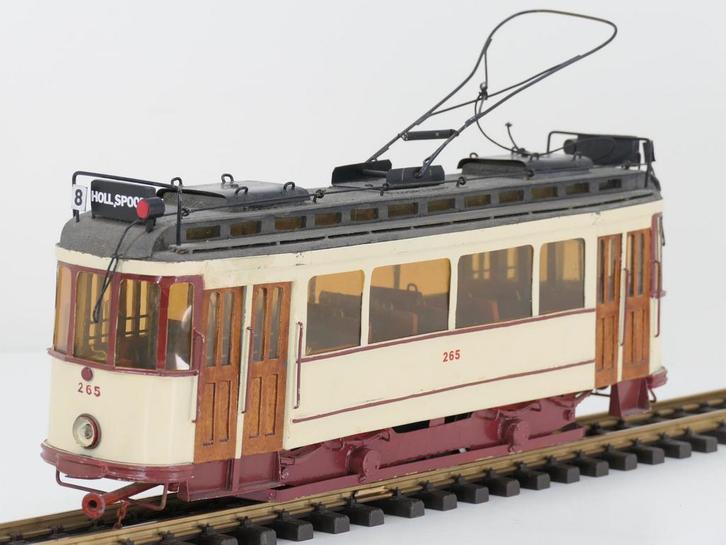 Voor LGB Tram 265 HTM Den Haag / Scheveningen (Locomotieven), Hobby en Vrije tijd, Modeltreinen | Overige schalen, Overige typen