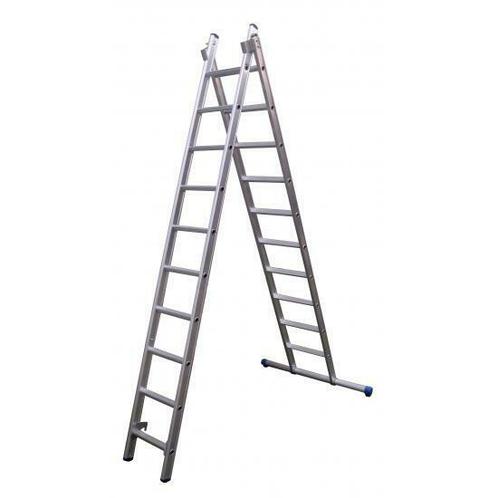 Maxall Reform Ladder 2-delig recht 5,50m met stabiliteits..., Doe-het-zelf en Verbouw, Ladders en Trappen, Nieuw, Ophalen of Verzenden