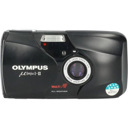 Tweedehands Olympus Mju II CM3190, Audio, Tv en Foto, Fotocamera's Analoog, Gebruikt, Olympus, Ophalen of Verzenden