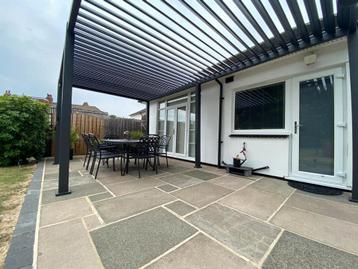 SUNS Rota terrasoverkapping 300 cm x 600 cm matt royal grey