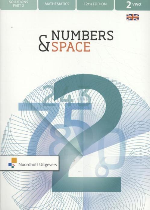 Numbers & Space 2 vwo solutions part 2 9789001888930, Boeken, Wetenschap, Gelezen, Verzenden