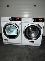 Gave AEG 8KG Stoom Wasmachine AEG 8KG Warmtepompdroger!, Energieklasse A of zuiniger, 1200 tot 1600 toeren, Minder dan 85 cm, 8 tot 10 kg