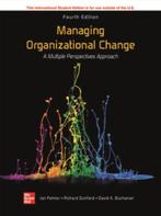 ISE Managing Organizational Change A Multiple  9781260597950, Zo goed als nieuw