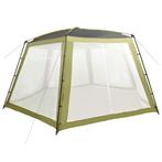 vidaXL Zwembadtent 660x580x250 cm stof groen, Tuin en Terras, Zwembad-toebehoren, Verzenden, Nieuw