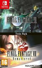 Final Fantasy VII & Final Fantasy VIII Remastered - Twin, Vanaf 16 jaar, Ophalen of Verzenden, 1 speler, Zo goed als nieuw
