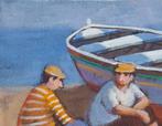 Adolfo Mastrovito (1940 - 2000) - Pescatori - Contadini, Antiek en Kunst