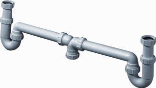 Mcalpine duplosifon 2x 6/4 x 40 mm, Doe-het-zelf en Verbouw, Buizen en Afvoer, Ophalen of Verzenden