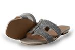Manfield Slippers in maat 38 Zilver | 10% extra korting, Slippers, Overige kleuren, Verzenden, Zo goed als nieuw