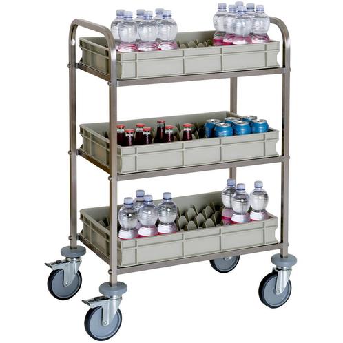 Wagen | Voor Vullen Mini Bars | Flessen Max. Ø65mm |, Zakelijke goederen, Horeca | Keukenapparatuur, Nieuw in verpakking, Verzenden