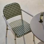 *WOONWINKEL* Kave Home Tuccia Stapelbare Tuinstoel Retro Alu, Verzenden, Nieuw, Kunststof