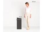 Brabantia Touch Bin Prullenbak - 40 liter - Platinum/Matt, Verzenden, Zo goed als nieuw