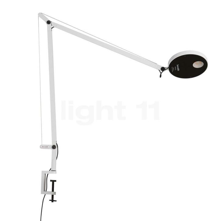 Artemide Demetra, wit - 3.000 K - met tafelklem, Huis en Inrichting, Lampen | Tafellampen, Nieuw, Verzenden