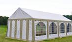 Premium Partytent PVC 5x8x2 mtr in Wit-Grijs (5x8 meter), Verzenden, Nieuw, 2 meter of meer, Partytent