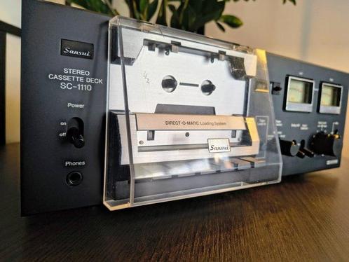 Sansui - SC-1110 Audiocassette deck, Audio, Tv en Foto, Radio's
