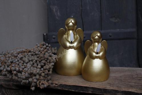 LED kaars Angel Gold L, Huis en Inrichting, Woonaccessoires | Kandelaars en Kaarsen, Nieuw, Ophalen of Verzenden