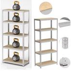 5-laags Galvaniseerde Stellingkast – Metalen Opslagrek 875kg, Huis en Inrichting, Verzenden, Nieuw