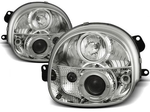 Koplampen Renault Twingo 93-07 Chroom, Auto-onderdelen, Overige Auto-onderdelen, Ophalen of Verzenden